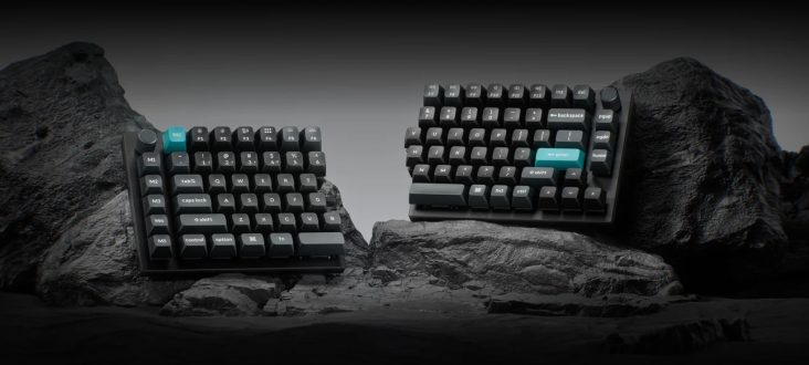 Keychron Q11 Ultra: teclado split inalámbrico con polling de 8000 Hz