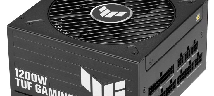Asus revoluciona sus fuentes TUF con Platinum y GaN: ¡hasta 1200W!