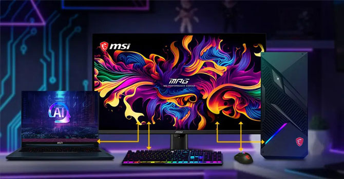 MSI MPG 322UR QD-OLED X24: 200 euros menos y panel brutal