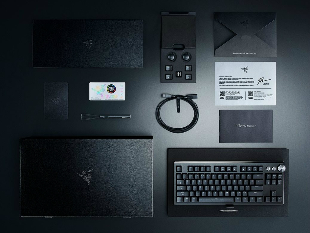 Razer Huntsman Signature: El teclado gaming de 1337 unidades que cuesta un riñón