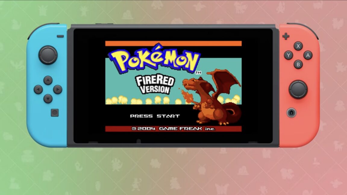 ¡Multijugador inalámbrico de Pokémon FireRed llega a Switch Online!