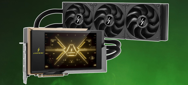 RTX 5090 Lightning Z de MSI: 5000€ y consume más de 1000W